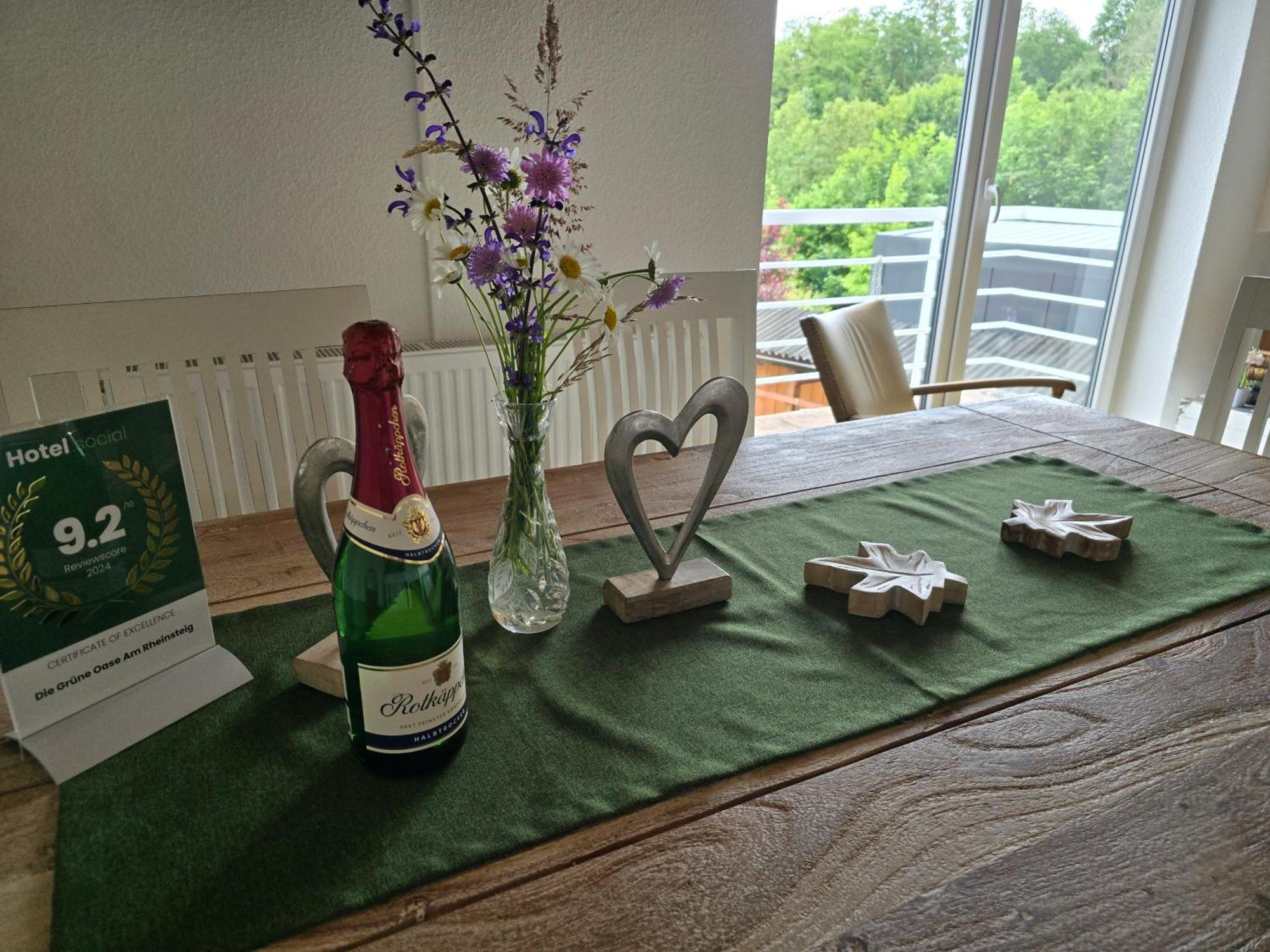 Die Gruene Oase Am Rheinsteig 2 Zkbuwc Neuwied Kamer foto